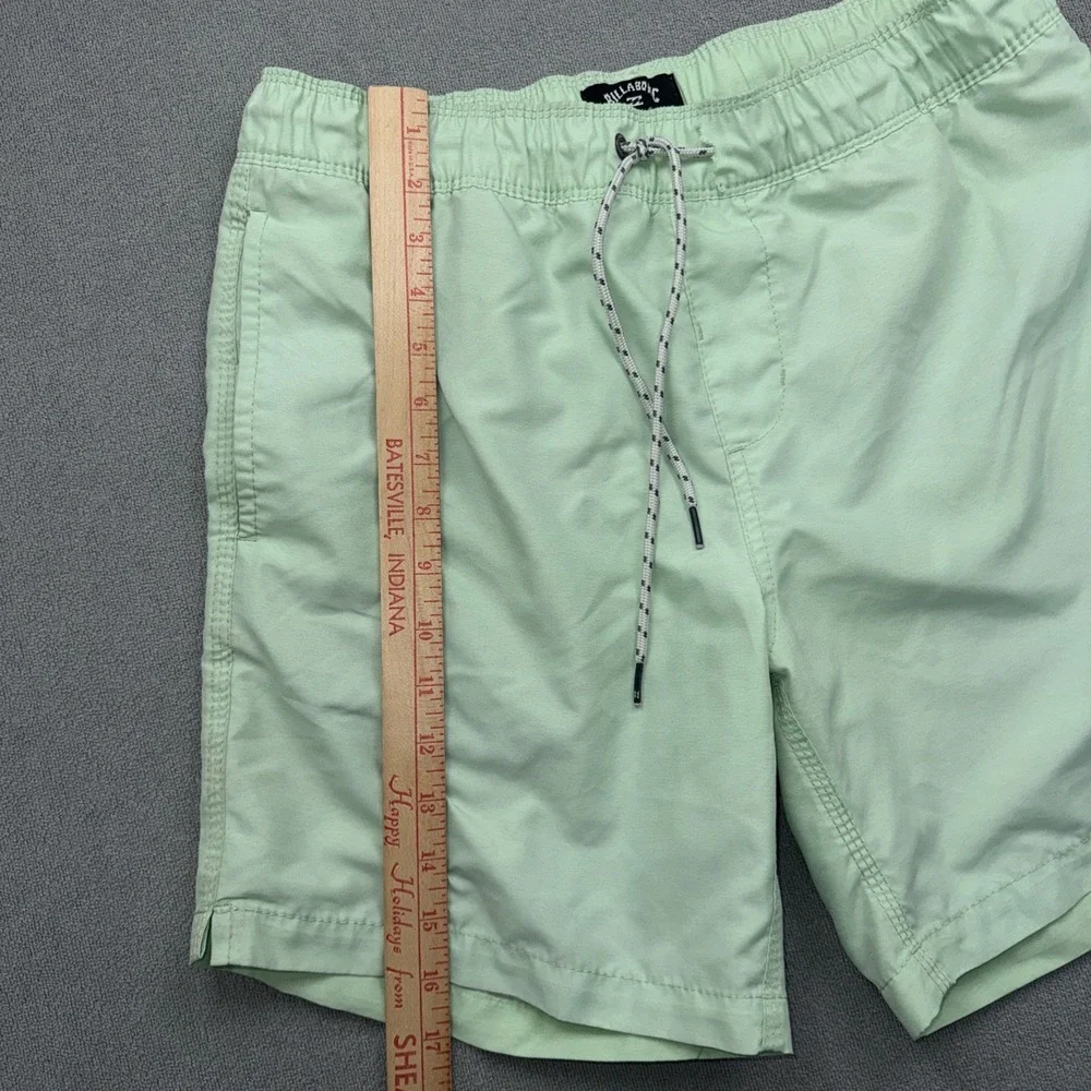 Men's Billabong All Day Layback‎ Shorts Trunks Small Pistacio Short Length